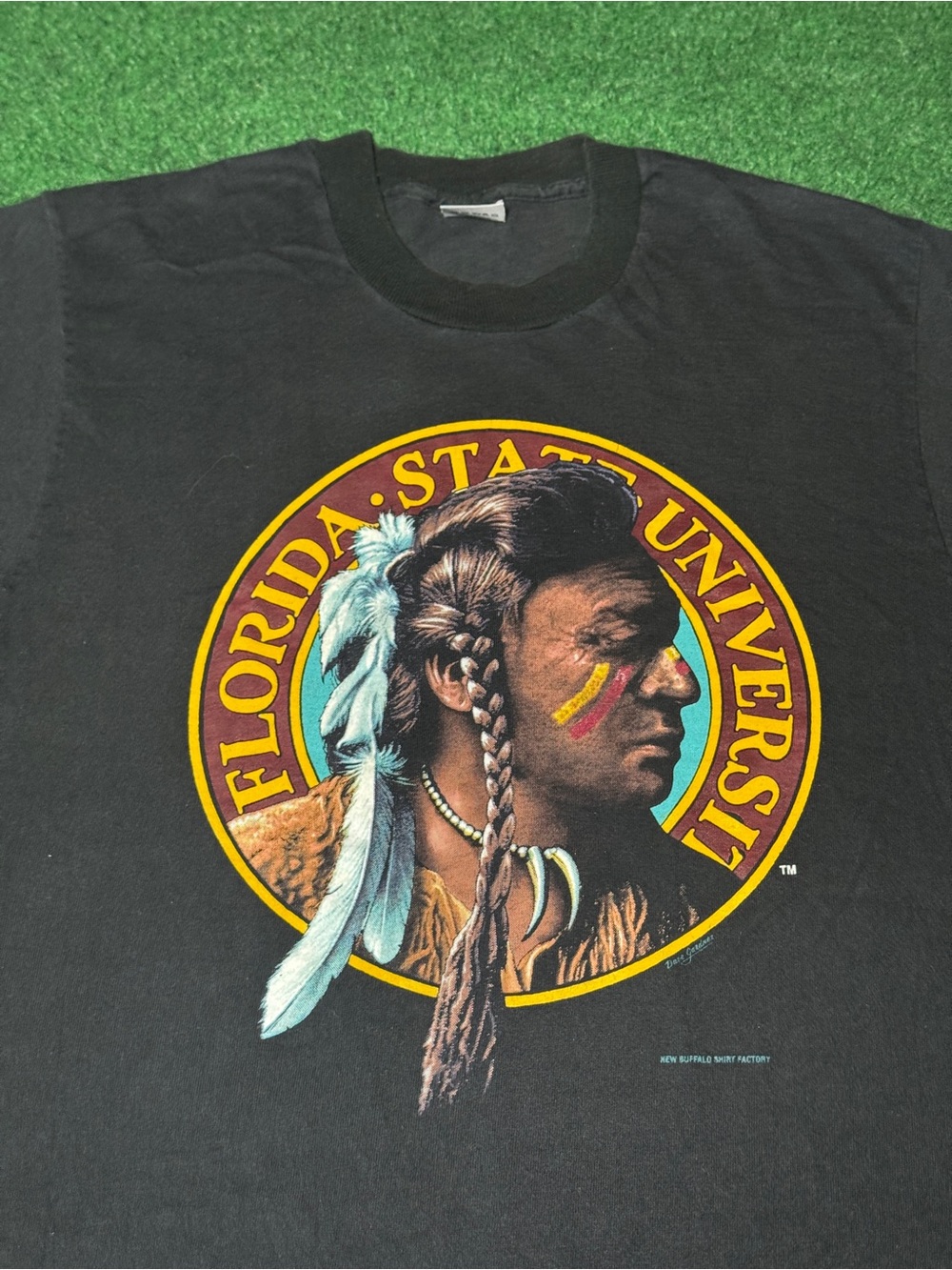 Vintage 80s 90s Florida State University Seminoles T-shirt, Football College L